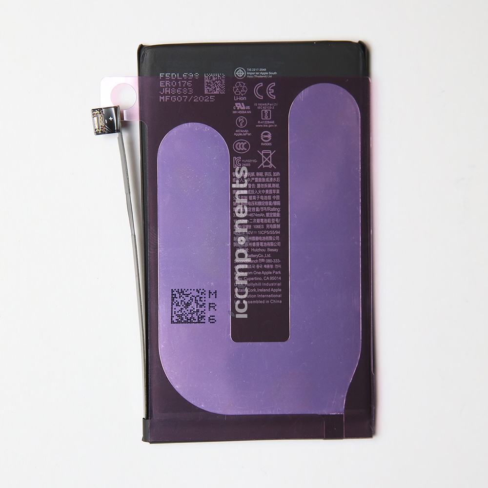 iPhone 16 Plus - Аккумуляторная батарея + скотч (АКБ), ORIG