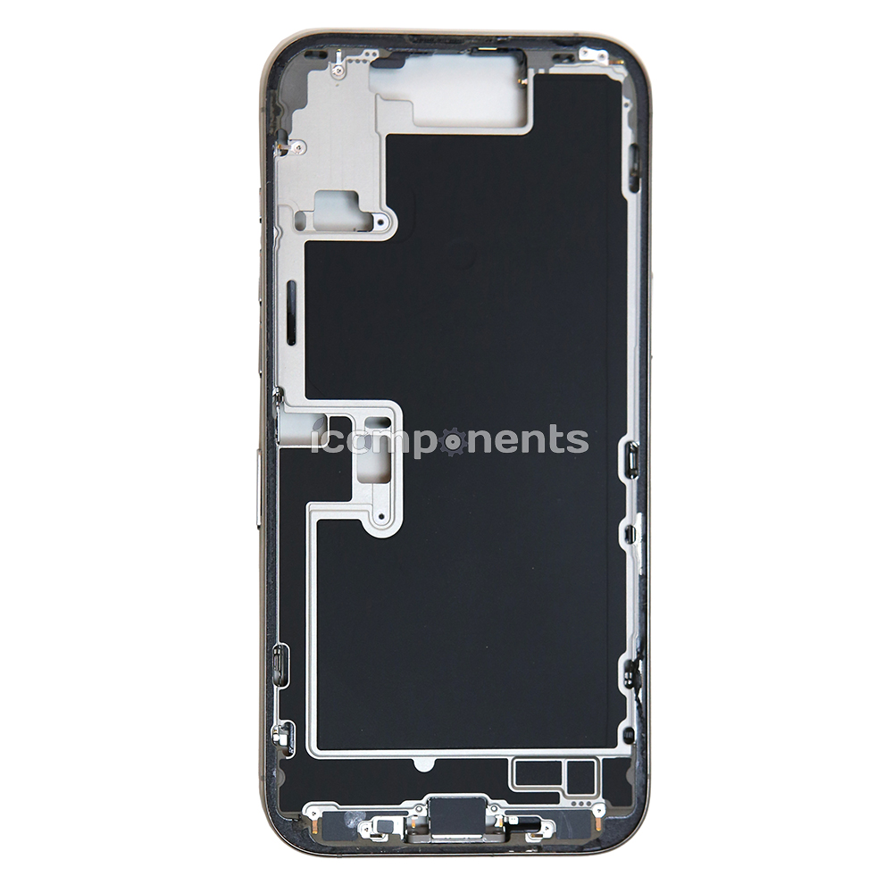 iPhone 16 Pro Max - Средняя часть корпуса в сборе с шлейфами (Natural Titanium) Разбор EU