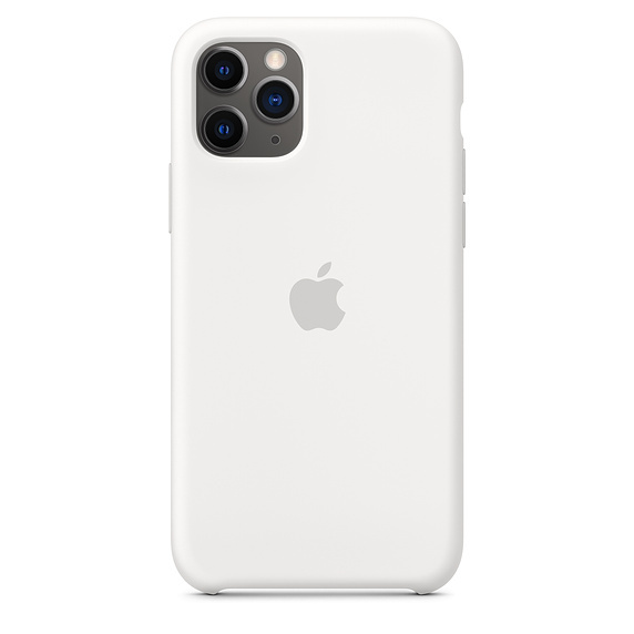 картинка Силиконовый чехол для iPhone 11 Pro Elegant white (элегантный белый) от магазина Компания+