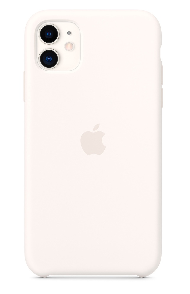 картинка Силиконовый чехол для iPhone 11 Lvory White (слоновая кость) от магазина Компания+
