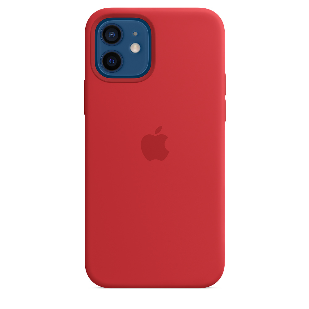 картинка Силиконовый чехол для iPhone 12 mini Red, orig chip от магазина Компания+