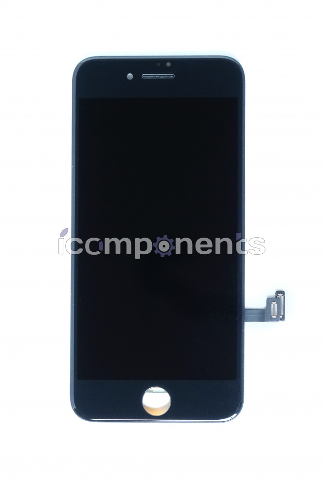 картинка iPhone 8 - модуль (LCD touchscreen) черный, Заводской 1:1 от магазина Компания+