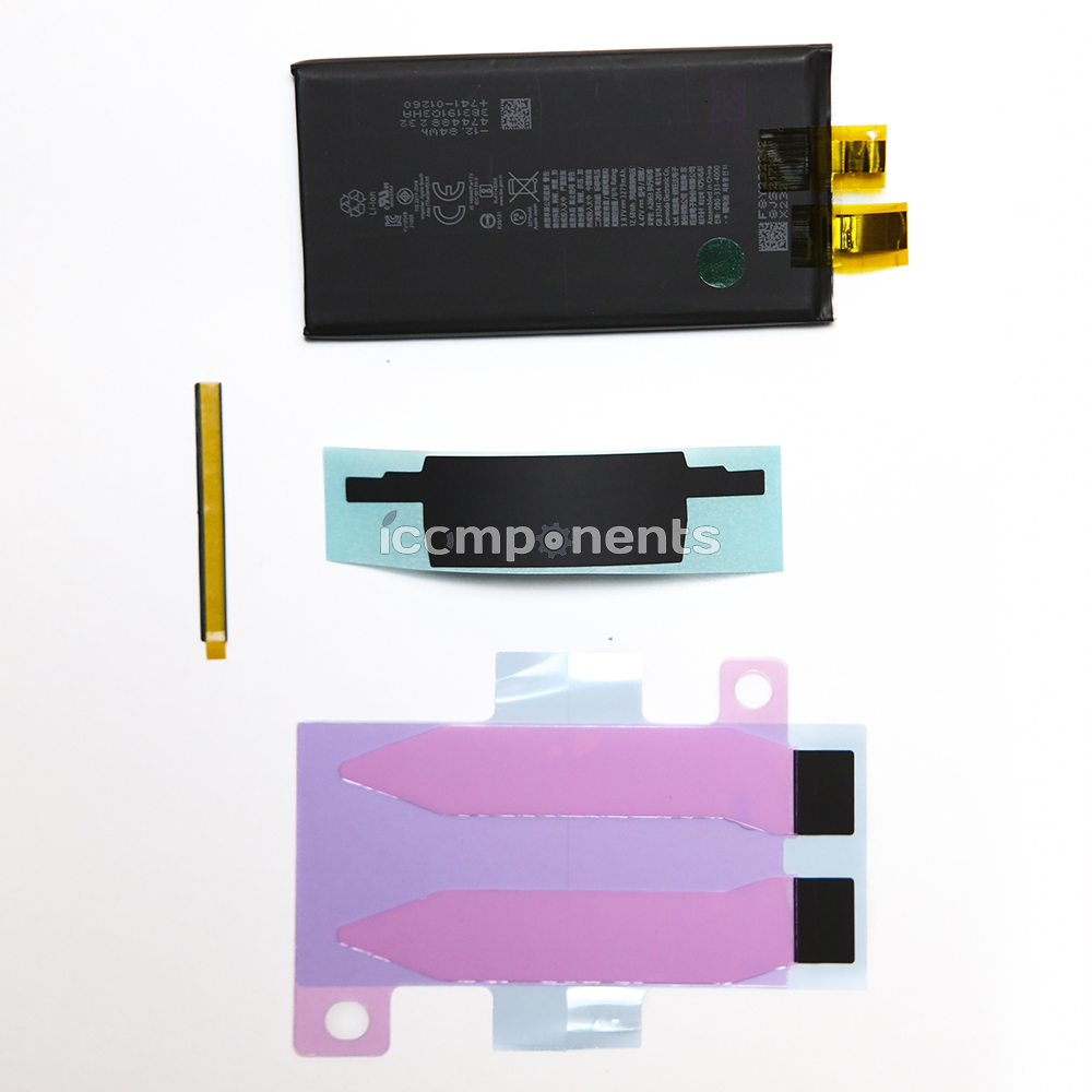 iPhone 14 - Банка АКБ с комплектом наклеек без шлейфа