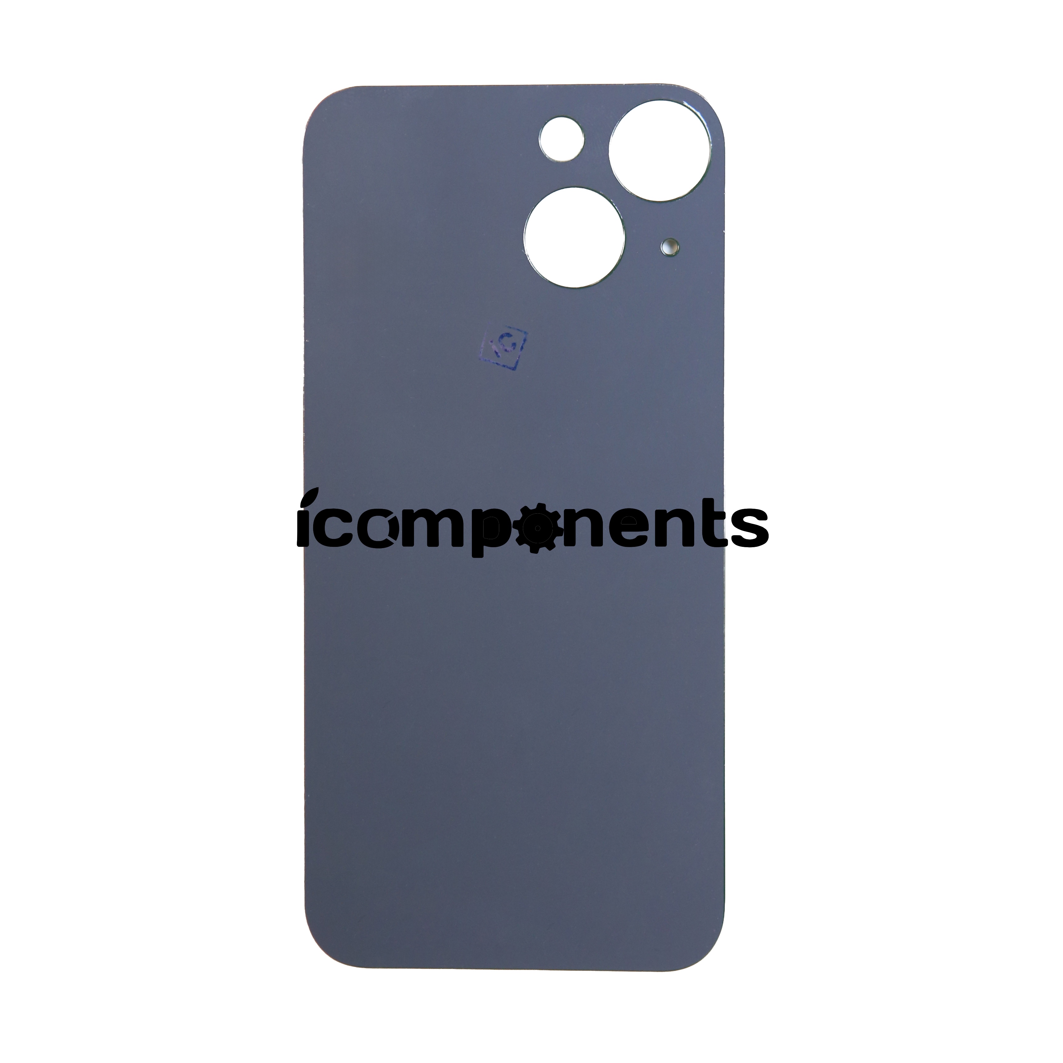 iPhone 13 mini - Заднее стекло, зеленое (широкий вырез)