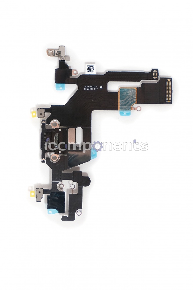 картинка iPhone 11 - Шлейф с разъемом зарядки, Black от магазина Компания+