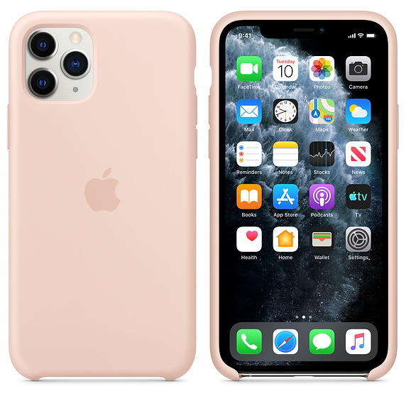 картинка Силиконовый чехол для iPhone 11 Pro pink sand (розовый песок) от магазина Компания+