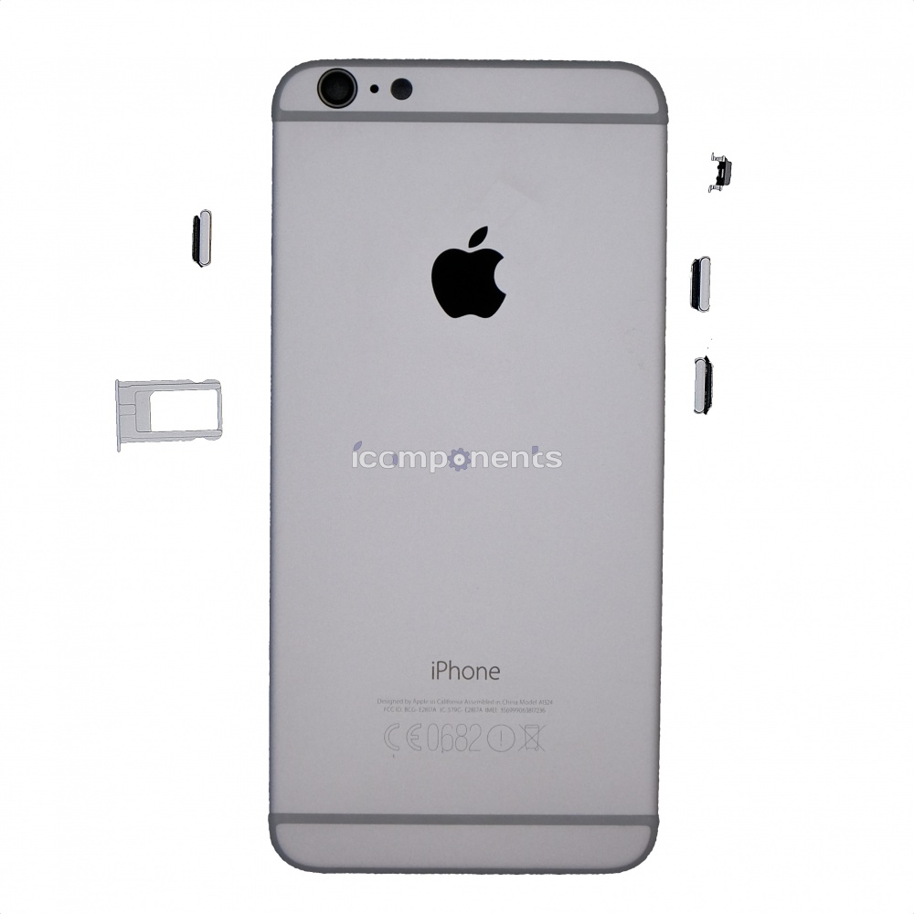 картинка iPhone 6+ - задняя крышка, space gray от магазина Компания+