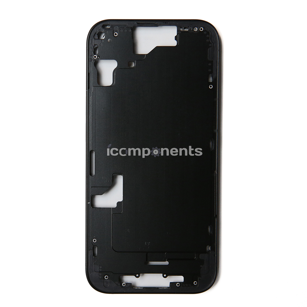 iPhone 15 - корпус (средняя часть) ORIG 1:1 Черный
