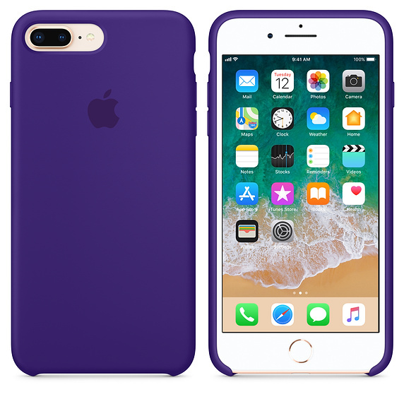 картинка Силиконовый чехол для iPhone 7+/8+ ultra violet (ультрафиолет) от магазина Компания+