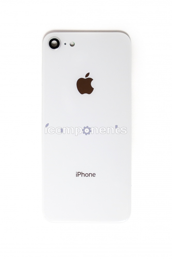 картинка iPhone 8 - заднее стекло, белое от магазина Компания+