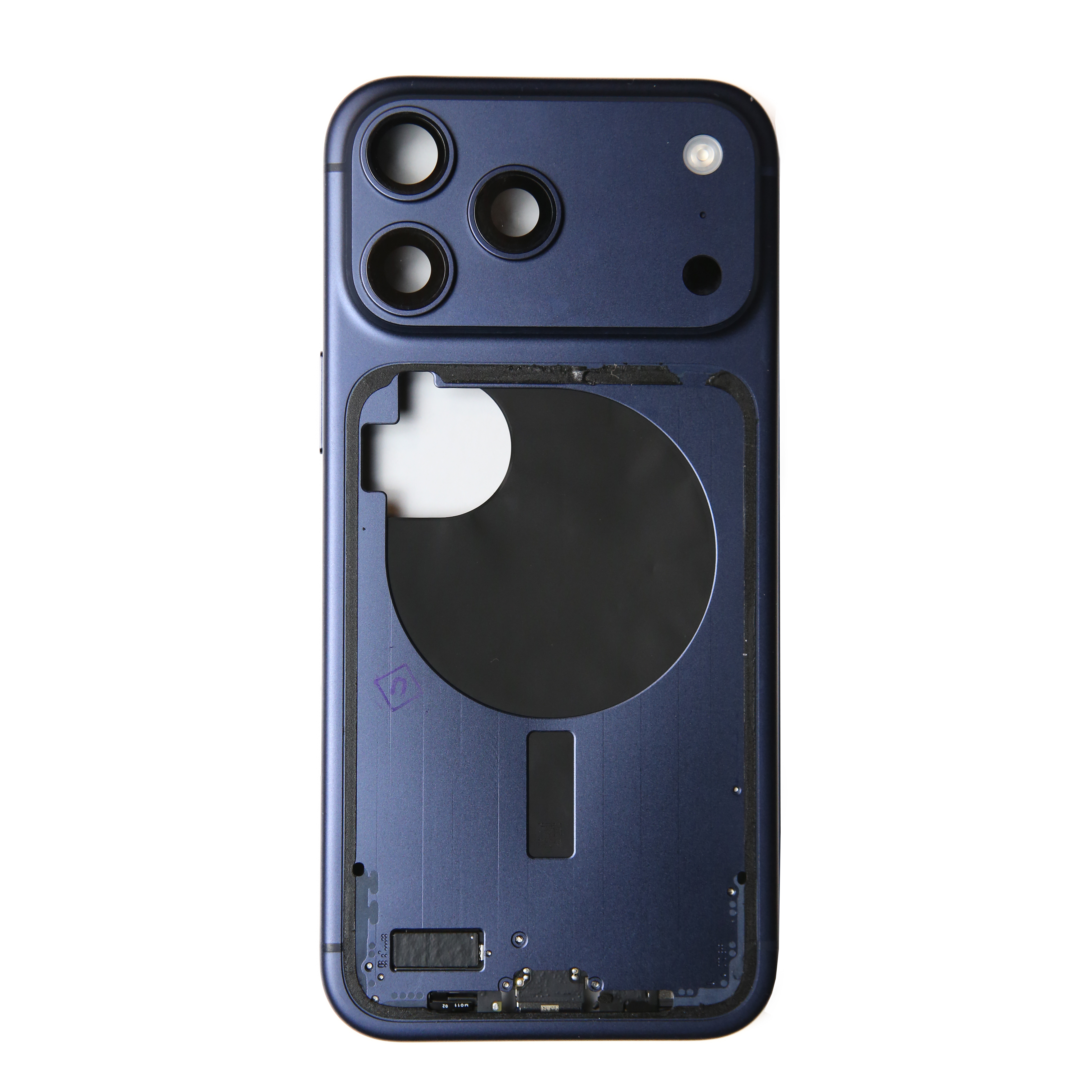 iPhone 17 Pro Max - Корпус в сборе с шлейфами (Deep Blue) Разбор (US eSIM)