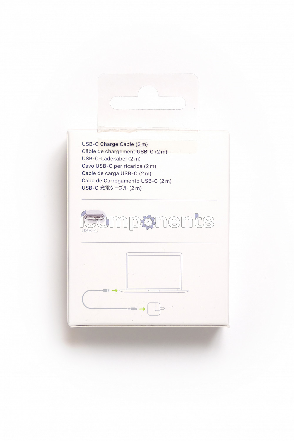 картинка Кабель USB-C/USB-C (2m) в коробке ORIG от магазина Компания+