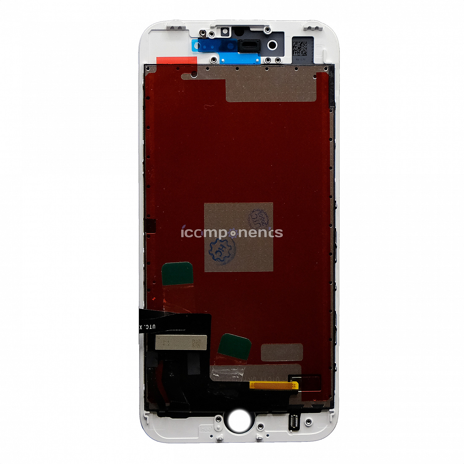 картинка iPhone 7 - модуль (LCD touchscreen) белый, High copy от магазина Компания+
