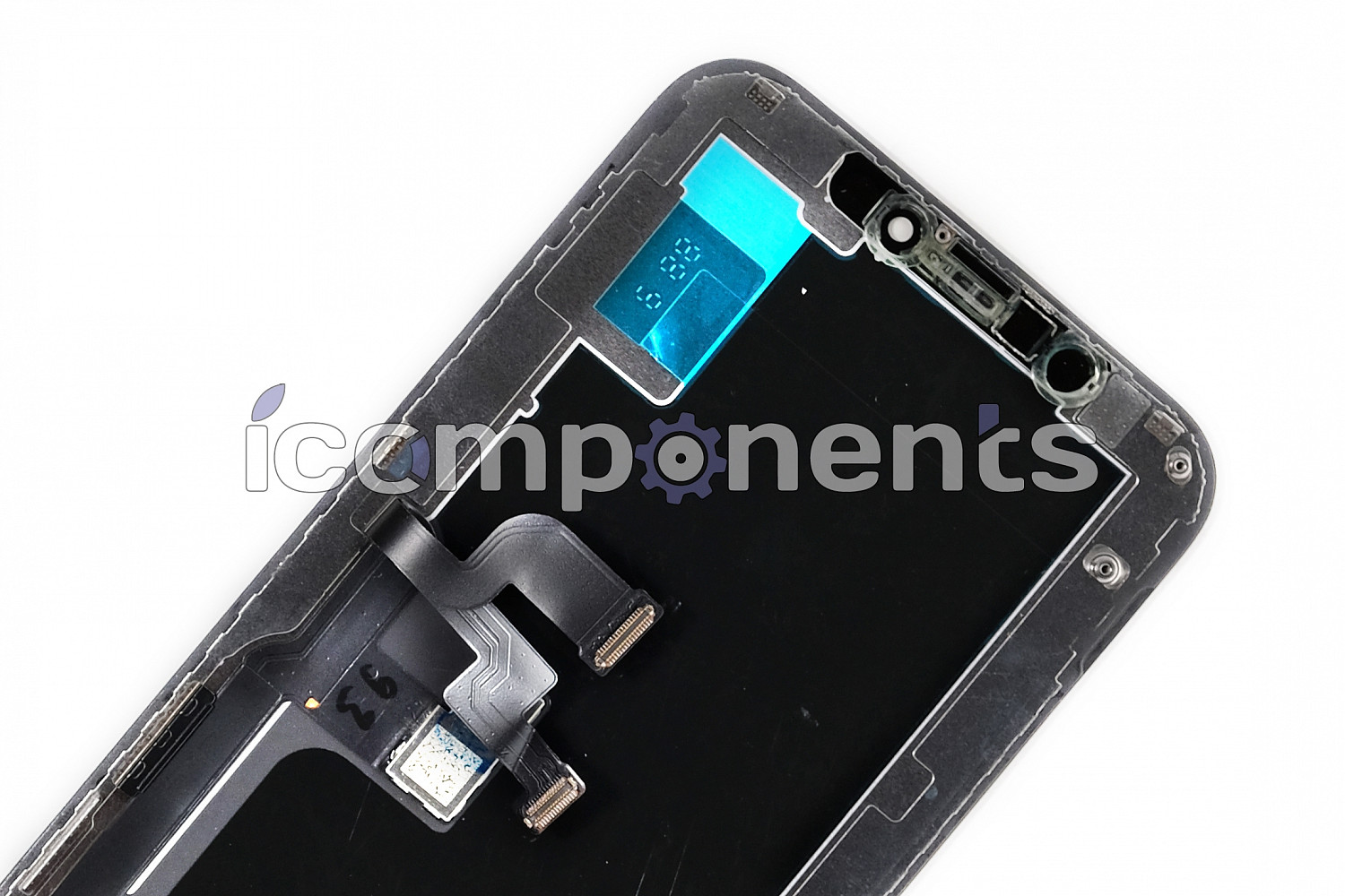 картинка iPhone XS - модуль (LCD touchscreen) черный, IPS incell от магазина Компания+