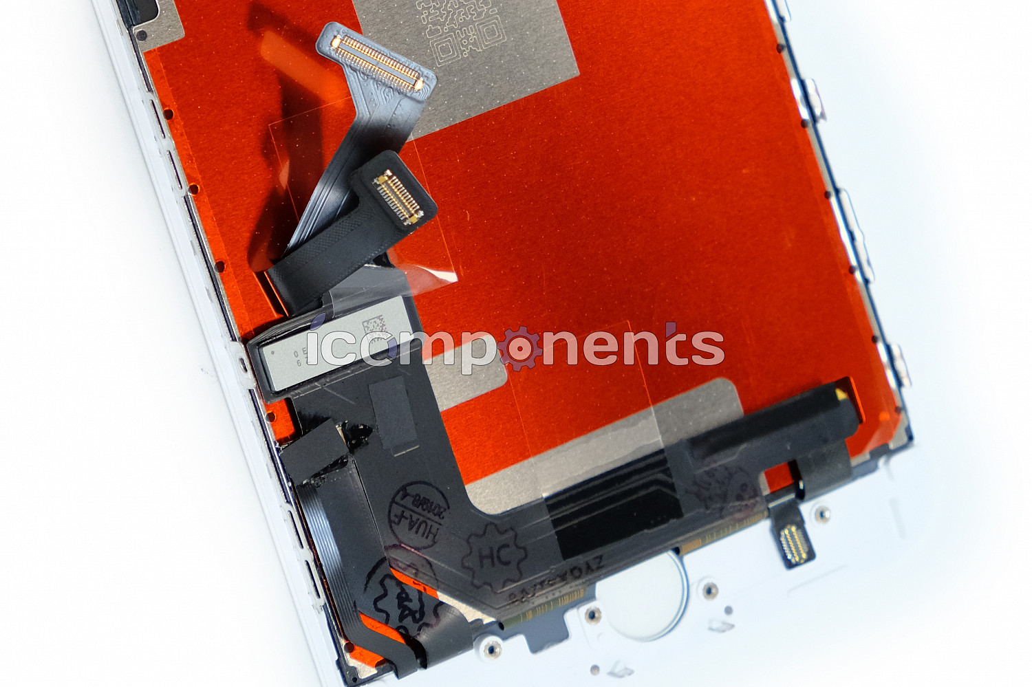 картинка iPhone 8+ - модуль (LCD touchscreen) белый, High copy от магазина Компания+