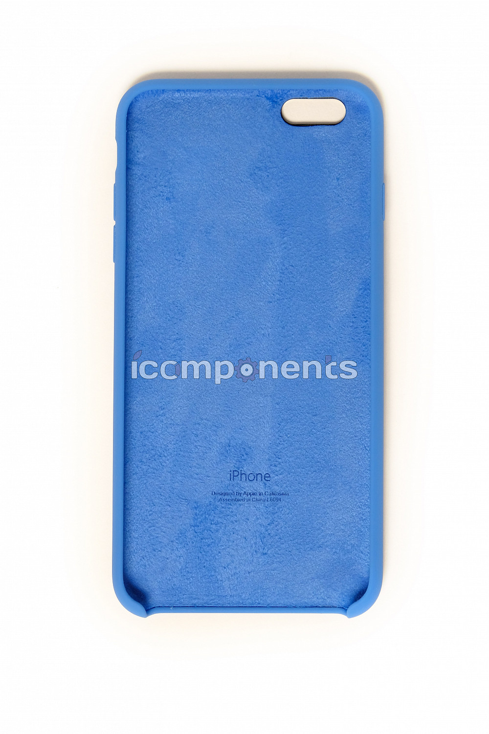 картинка Силиконовый чехол для iPhone 6+/6s+, bright blue (ярко-синий) от магазина Компания+