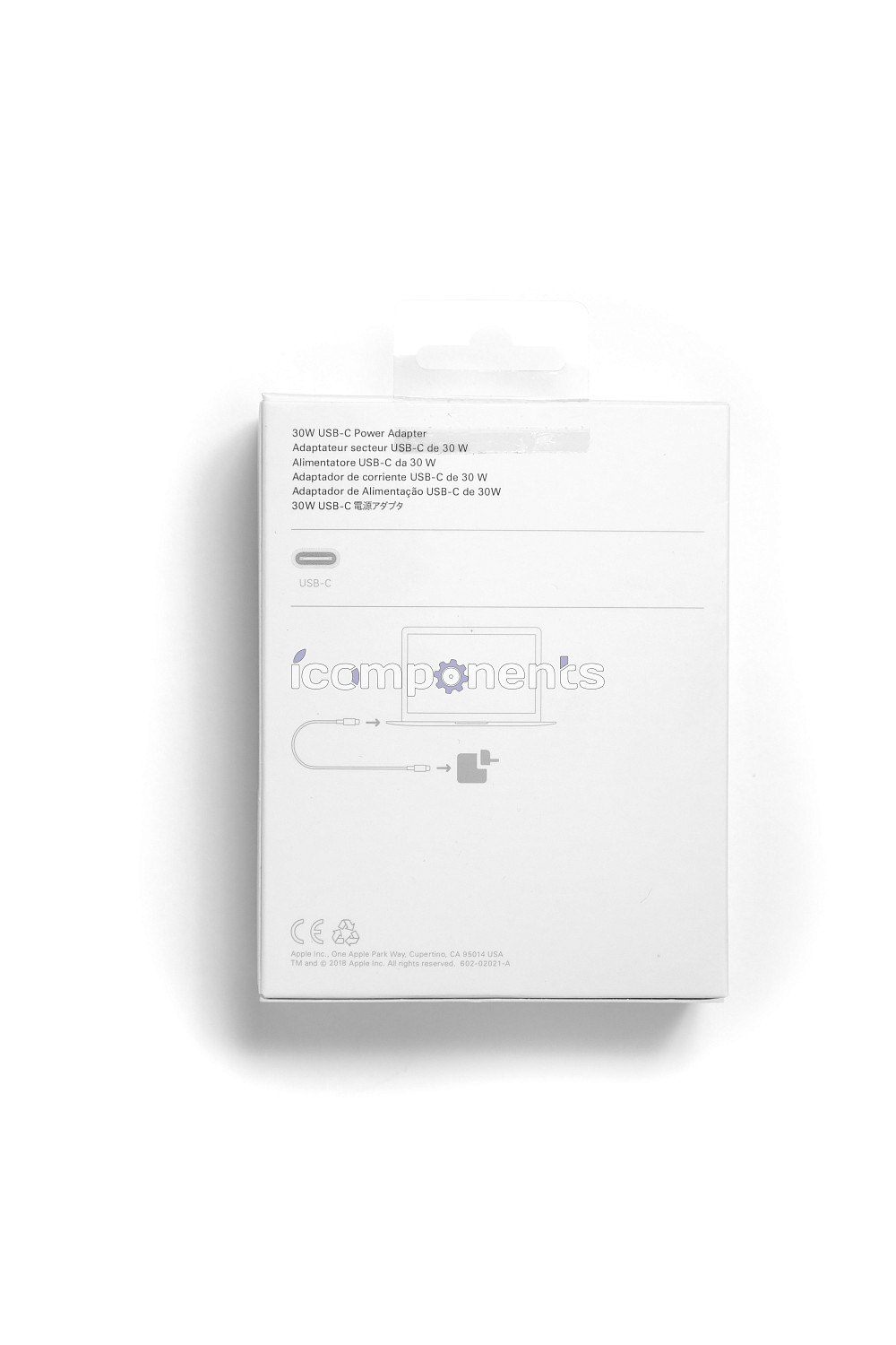 картинка Адаптер для Mac type-C 30W ORIG в упаковке от магазина Компания+