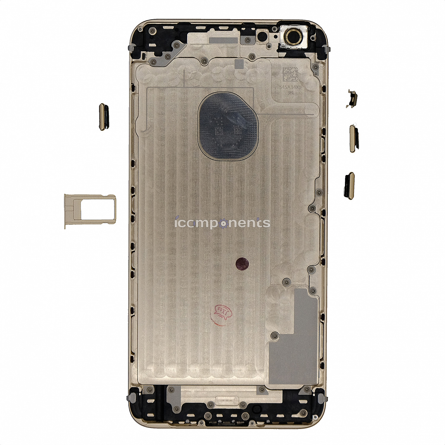 картинка iPhone 6+ - задняя крышка, gold от магазина Компания+
