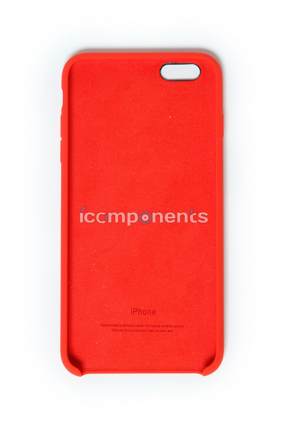 картинка Силиконовый чехол для iPhone 6+/6s+, red (красный) от магазина Компания+