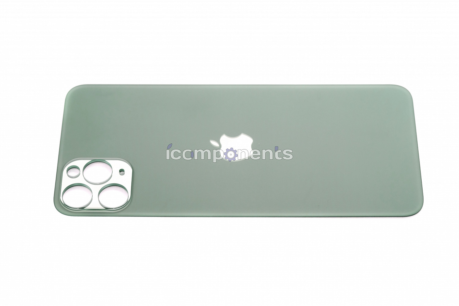 картинка iPhone 11 Pro Max - заднее стекло, темно-зеленое COPY от магазина Компания+