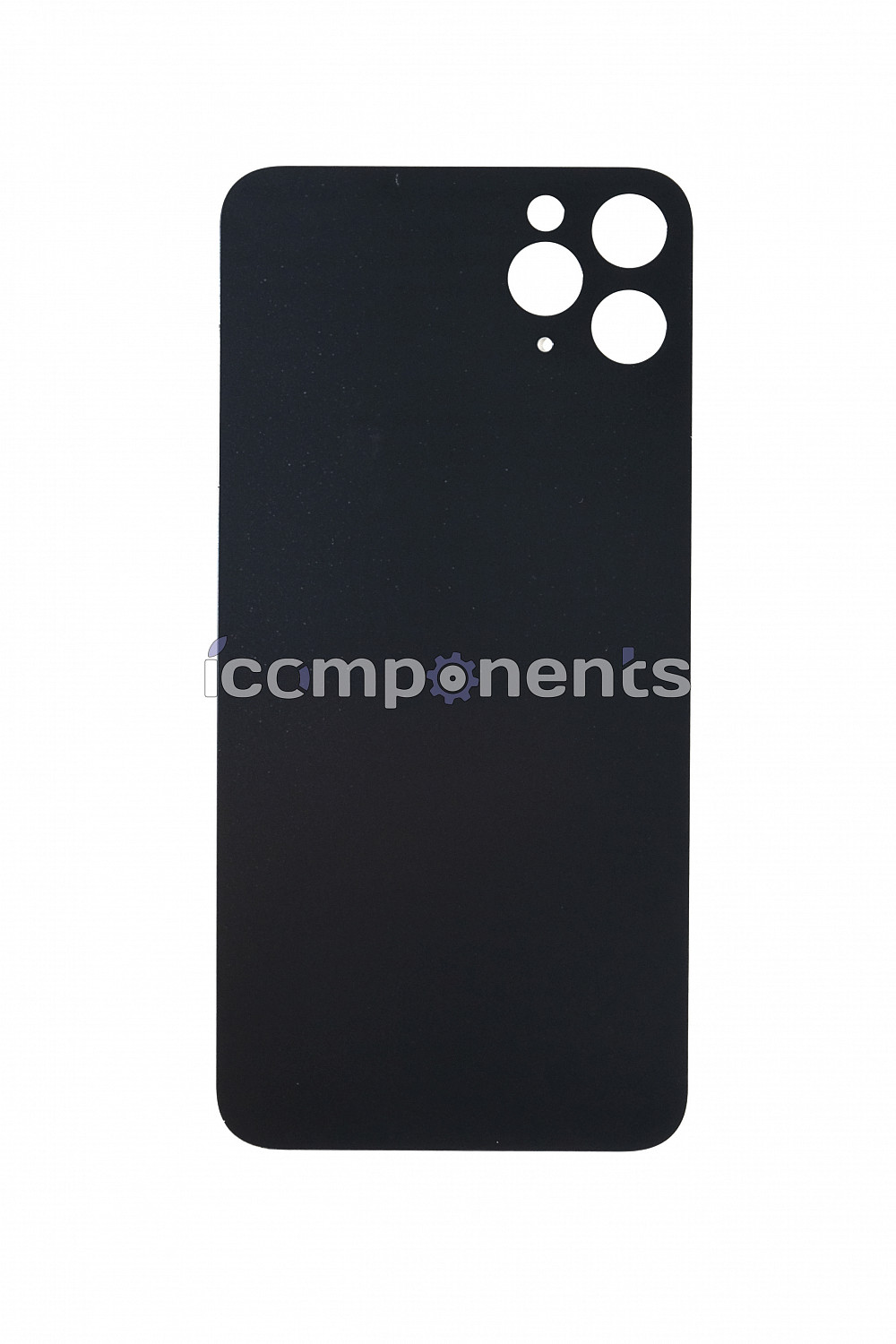 картинка iPhone 11 Pro Max - заднее стекло, черное COPY от магазина Компания+