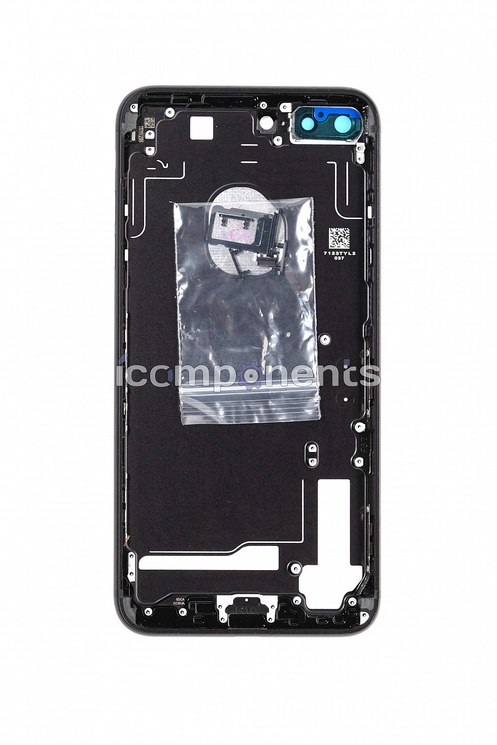 картинка iPhone 7+ - корпус/задняя крышка, matte black от магазина Компания+