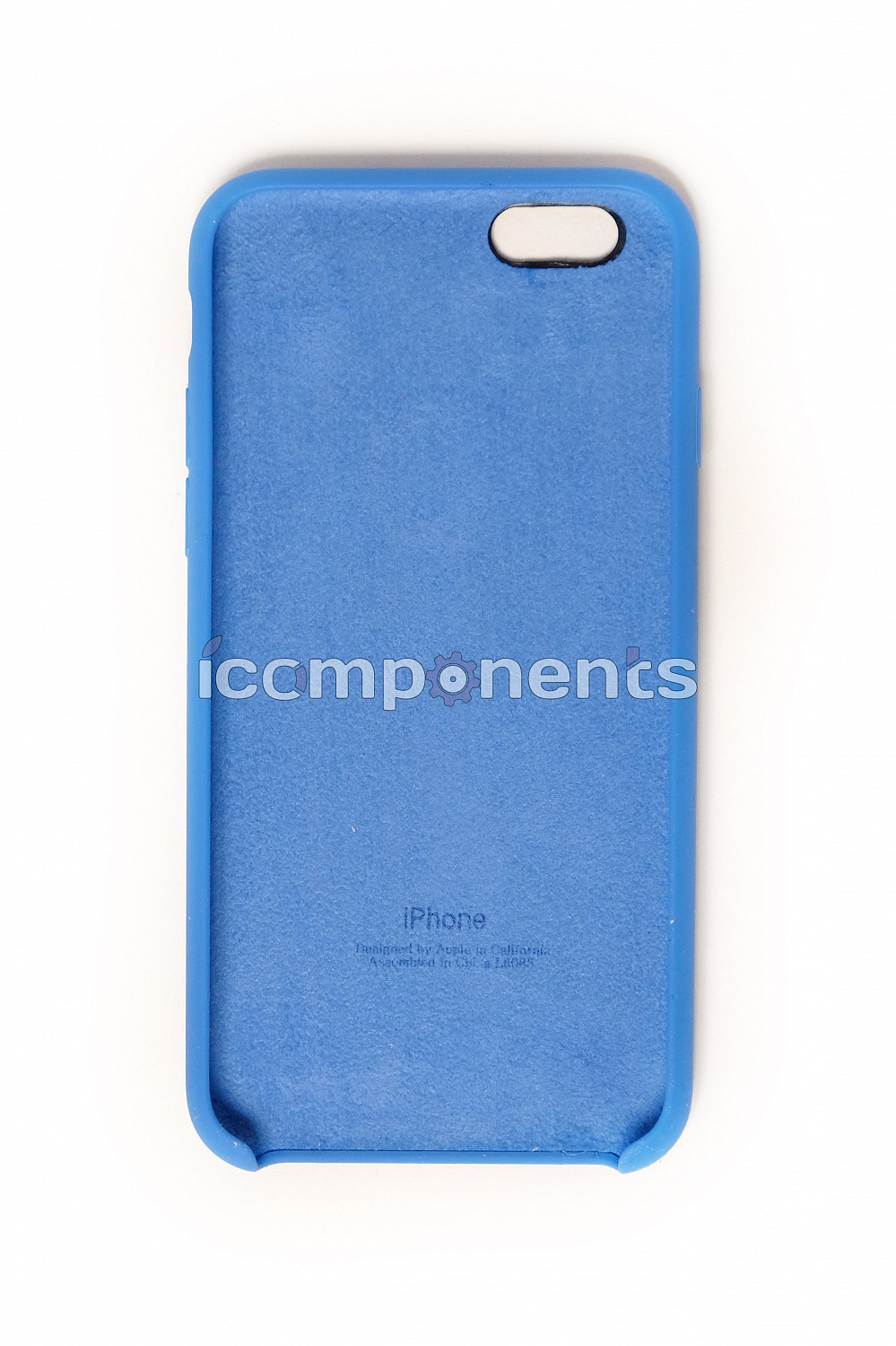 картинка Силиконовый чехол для iPhone 6/6s, bright blue (ярко-синий) от магазина Компания+