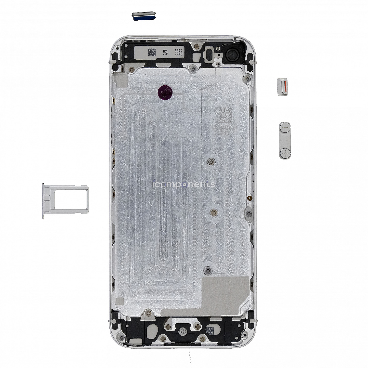 картинка iPhone 5s - корпус/задняя крышка, silver от магазина Компания+
