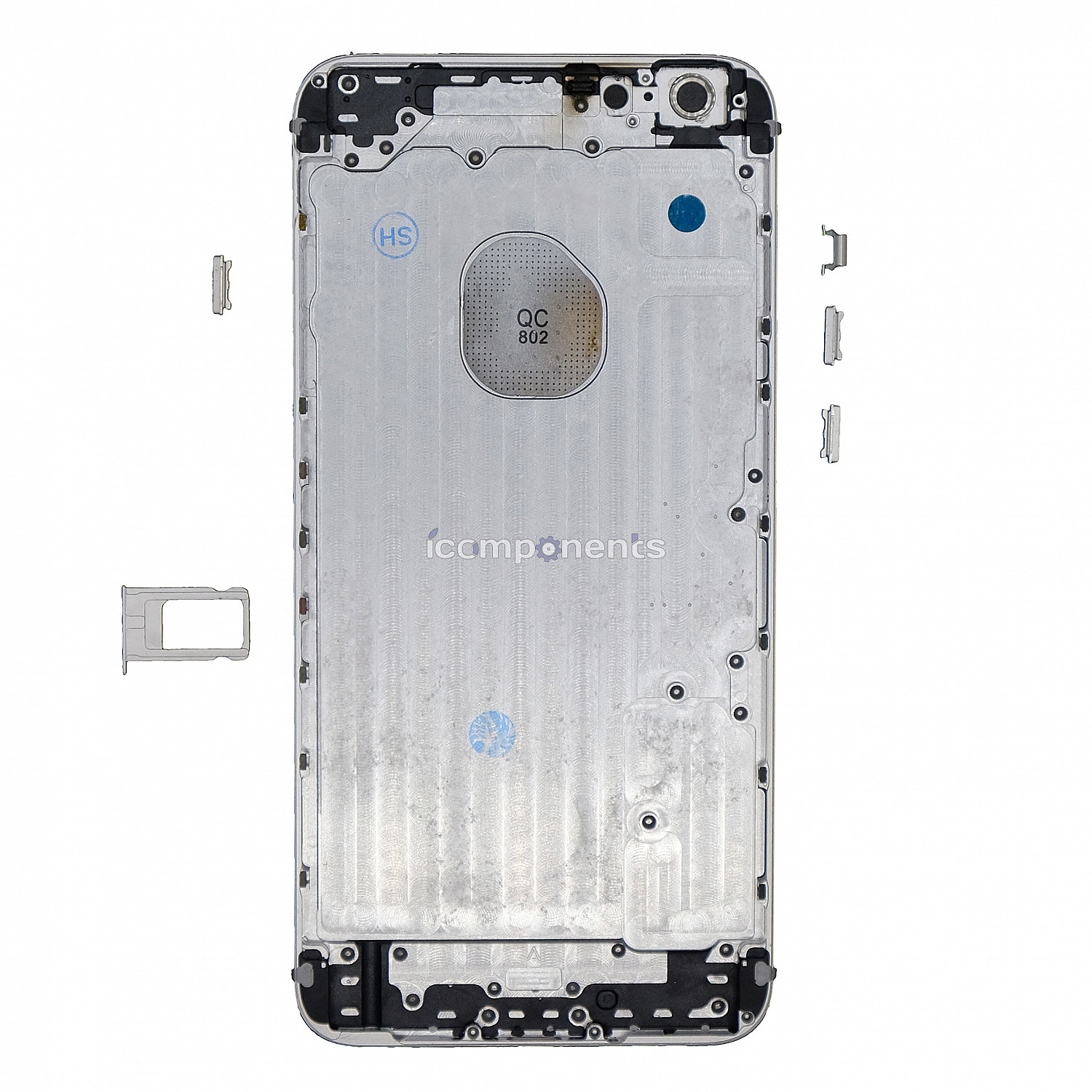 картинка iPhone 6+ - задняя крышка, silver от магазина Компания+