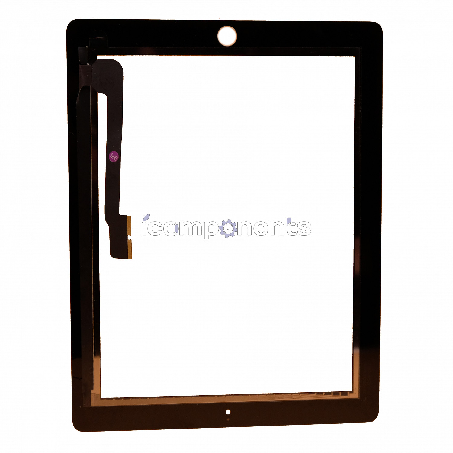 картинка iPad 3/4 - touchscreen черный ORIG, копия шлейф от магазина Компания+