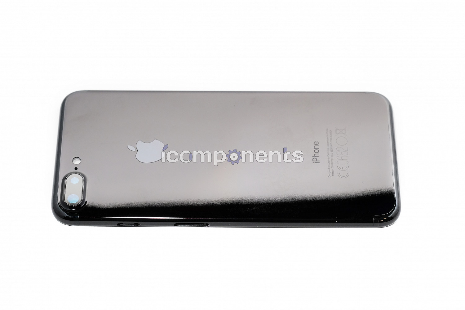 картинка iPhone 7+ - корпус/задняя крышка, jet black от магазина Компания+