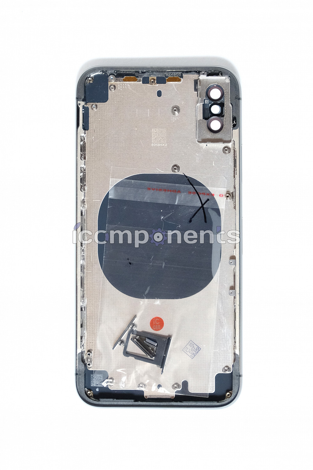 картинка iPhone X - корпус/задняя крышка, copy space gray от магазина Компания+