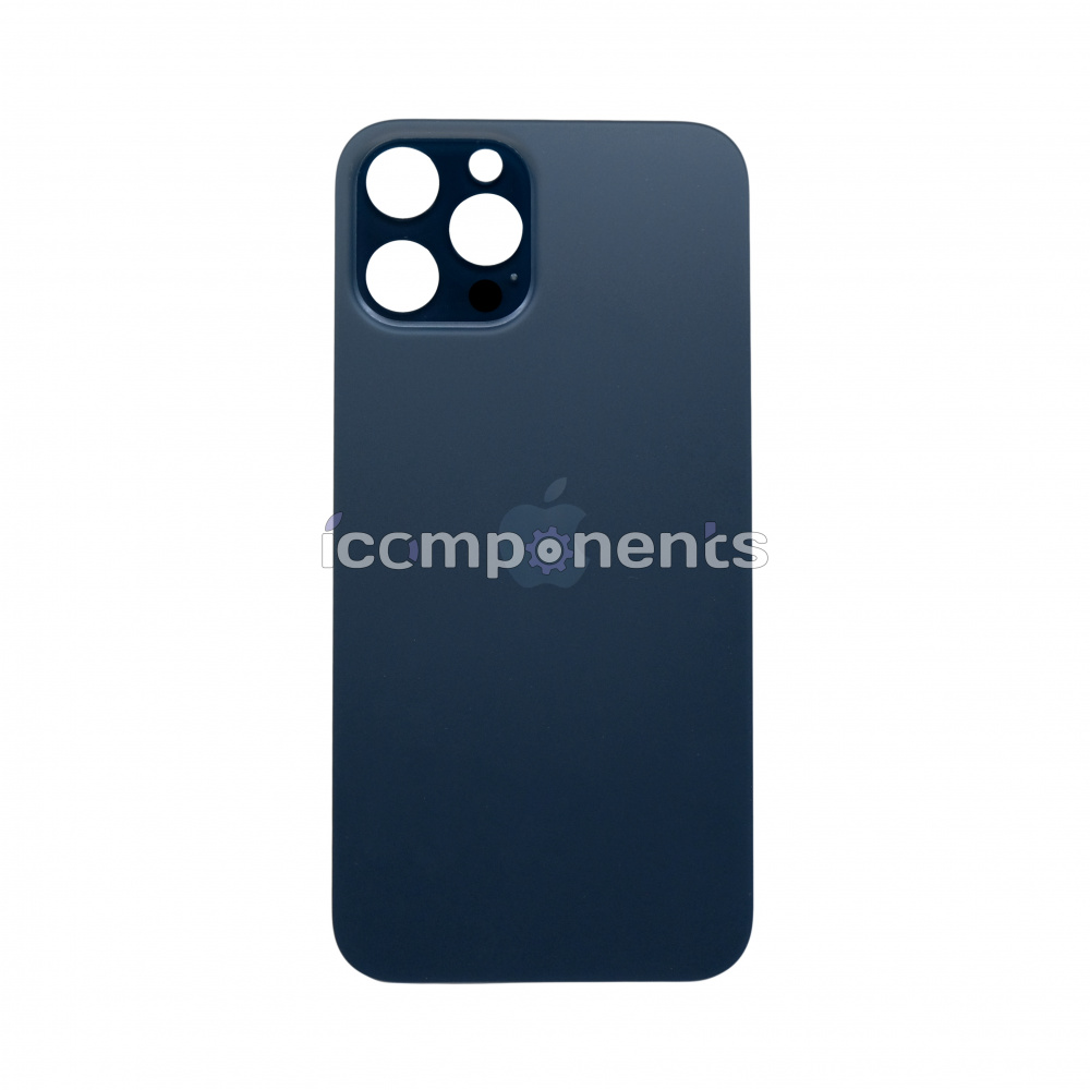 картинка iPhone 12 Pro Max - Заднее стекло ORIG (узкое отверстие), синее от магазина Компания+