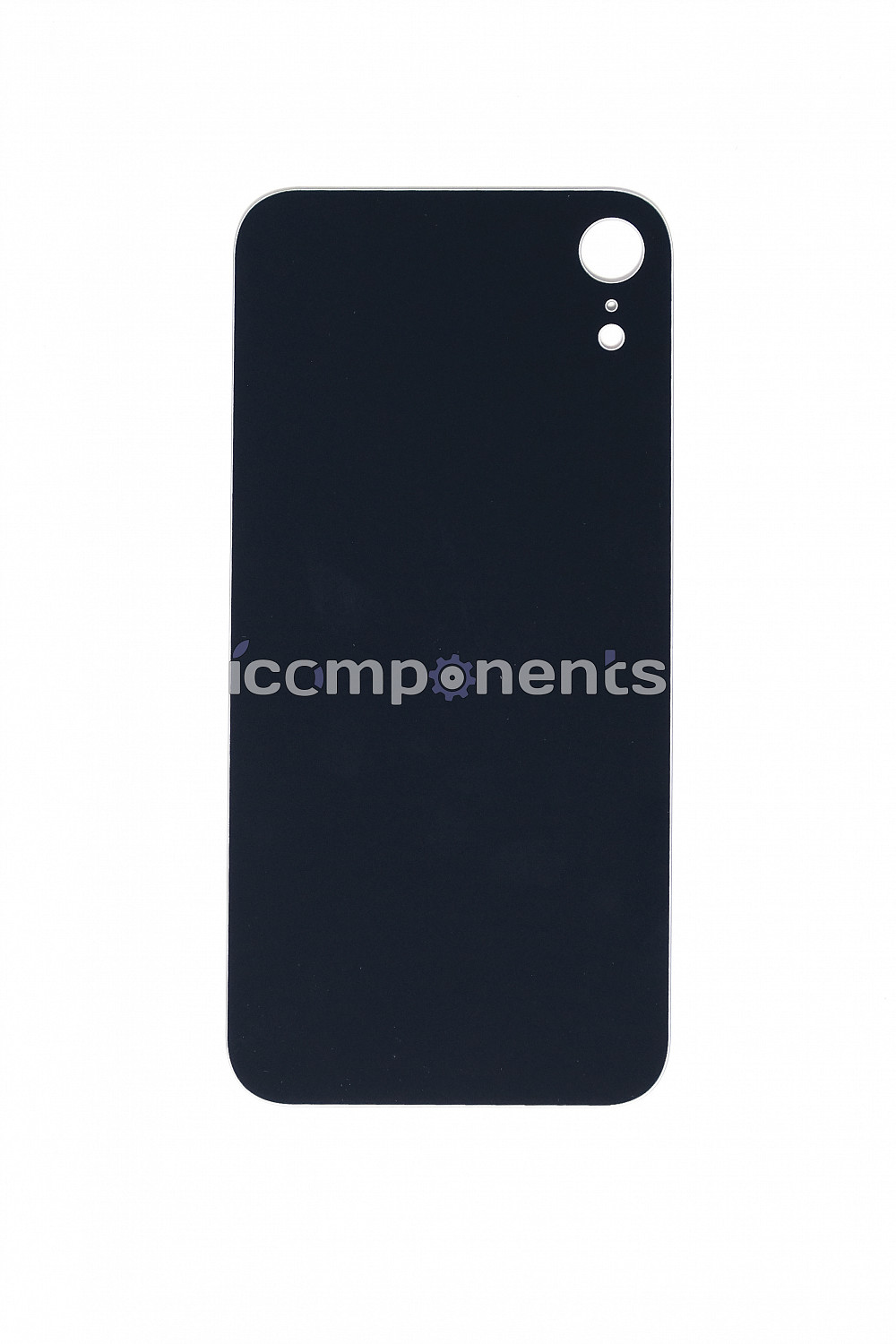 картинка iPhone XR - Заднее стекло Premium (узкое отверстие), голубое от магазина Компания+